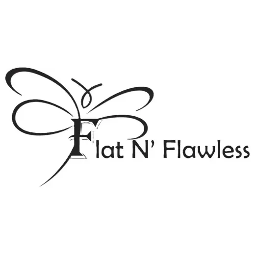 Flat N Flawless brand logo for flatnflawless.com