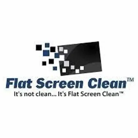 Flat Screen Clean brand logo for flatscreenclean.com