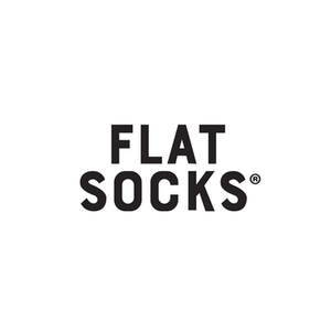 FLAT SOCKS brand logo for flatsocks.com