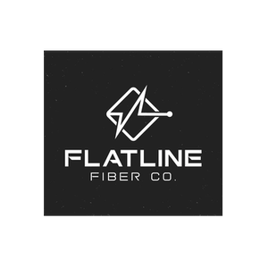 Flatline Fiber Co. brand logo for flatlinefiberco.com