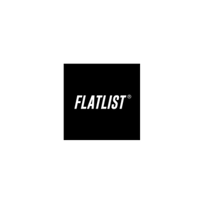 Flatlist brand logo for flatlisteyewear.com