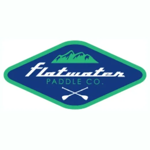Flatwater Paddle Co. brand logo for flatwaterpaddle.co