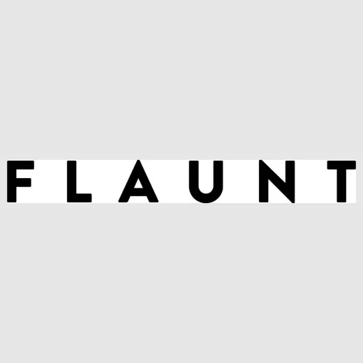 Flaunt Magazine brand logo for flaunt.com