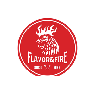 Flavor & Fire brand logo for flavorandfire.com