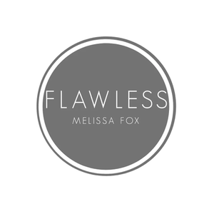 Flawless by Melissa Fox brand logo for flawlessbymelissafox.com