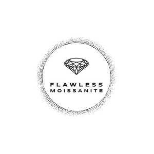 Flawless Moissanite brand logo for flawlessmoissanite.com