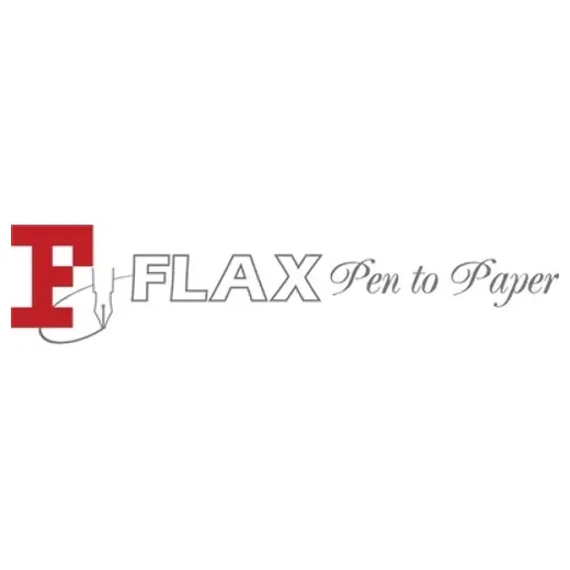 Flax Pen to Paper brand logo for flaxpentopaper.com