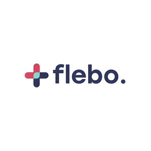 Flebo brand logo for flebo.co.uk