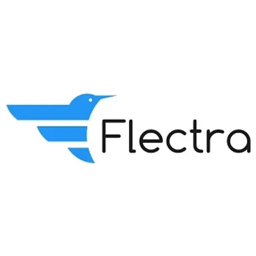 Flectra brand logo for flectrahq.com
