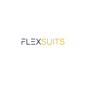 Flex Suits brand logo for flexsuits.com