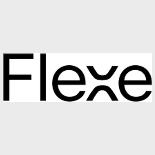 Flexe brand logo for flexe.com