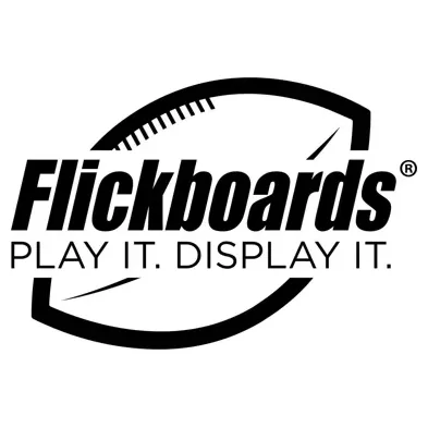 Flickboards brand logo for flickboards.com