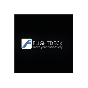 Flightdeck brand logo for flightdeckcrm.co.uk
