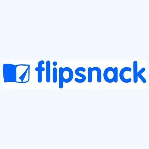 Flipsnack brand logo for flipsnack.com