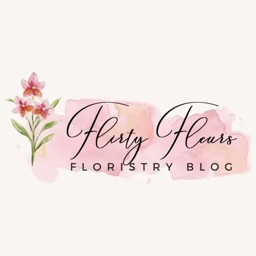flirtyfleurs brand logo for flirtyfleurs.com