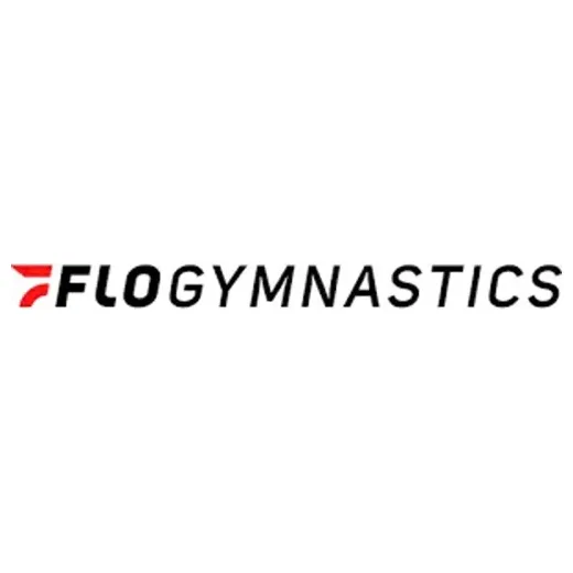 FloGymnastics brand logo for flogymnastics.com