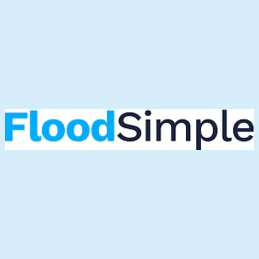 Flood Simple brand logo for floodsimple.com