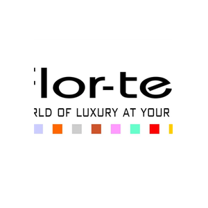Flortex brand logo for flortex.in