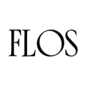 Flos brand logo for flos.com