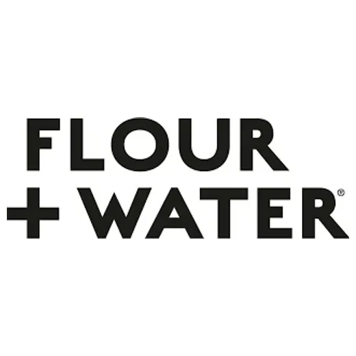 Flour + Water Foods brand logo for flourandwaterfoods.com