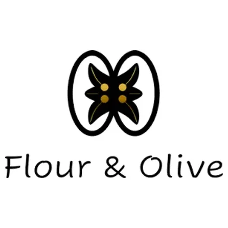 flourandolive brand logo for flourandolive.com