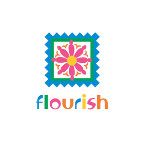 Flourish Gift & Home brand logo for flourishgiftandhome.com.au