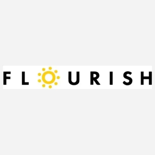 Flourish Pancakes brand logo for flourishpancakes.com