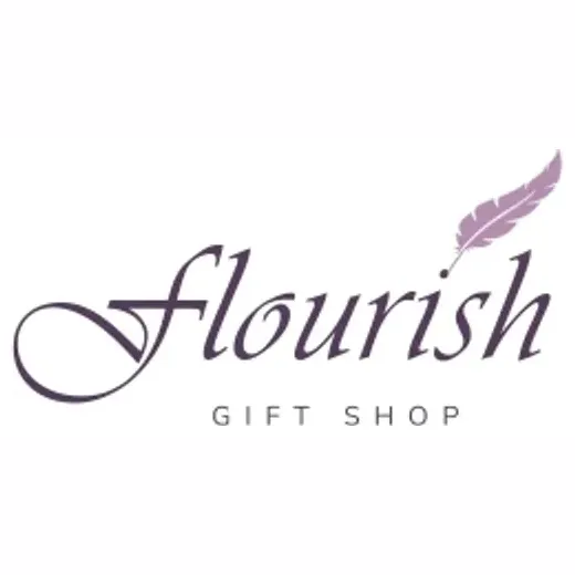 flourishgiftshop brand logo for flourishgiftshop.com