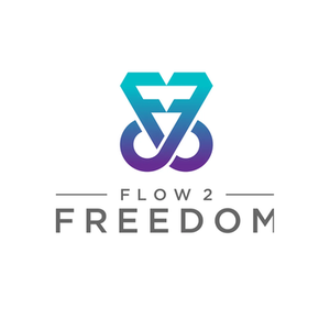 Flow 2 Freedom brand logo for flow2freedom.com