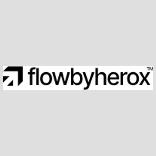 Flow by Herox brand logo for flowbyherox.com