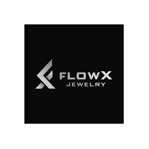 Flow X brand logo for flowxjewelry.com