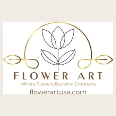 Flower Art brand logo for flowerartusa.com