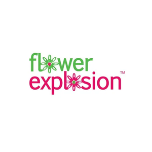 Flower Explosion brand logo for flowerexplosion.com