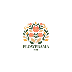 flowerama186 brand logo for flowerama186.com