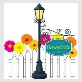 flowergirlsoftulsa brand logo for flowergirlsoftulsa.com