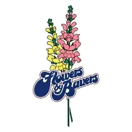 Flowers by Bauers brand logo for flowersbybauers.com