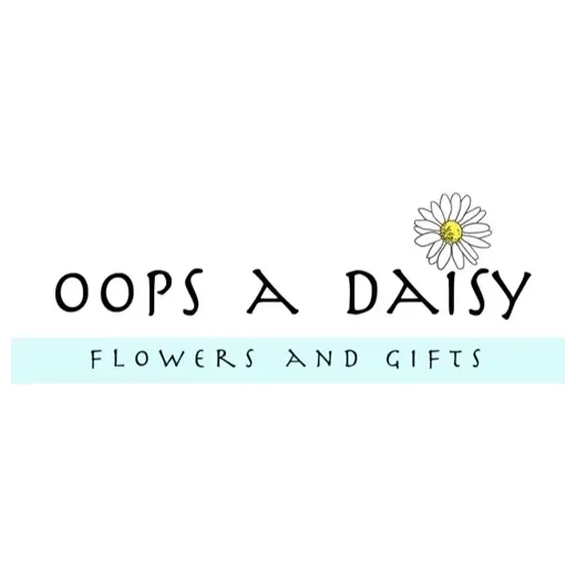 Flowers by Oopsa Daisy brand logo for flowersbyoopsadaisy.com