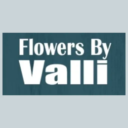 Flowers by Valli brand logo for flowersbyvalli.com