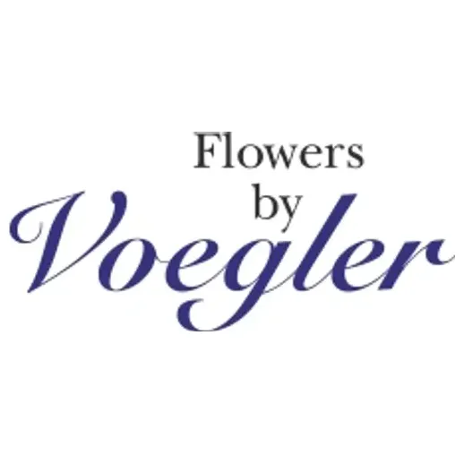 Flowers by Voegler brand logo for flowersbyvoegler.com