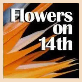 Flowers on 14th brand logo for flowerson14th.com