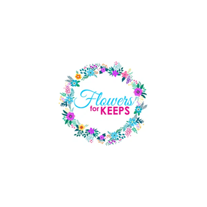 flowers4keeps brand logo for flowers4keeps.com