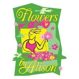 flowersbyalison brand logo for flowersbyalison.com