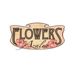 flowersbyazalea brand logo for flowersbyazalea.com