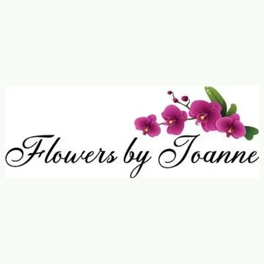 flowersbyjoanne brand logo for flowersbyjoanne.net
