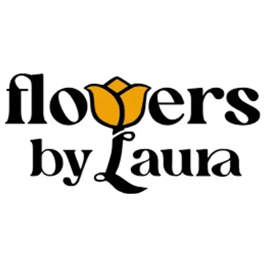 flowersbylaura brand logo for flowersbylaura.studio