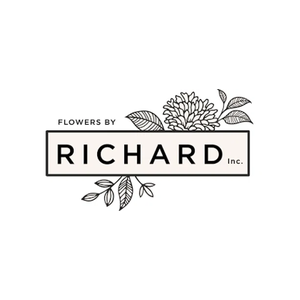 flowersbyrichard brand logo for flowersbyrichard.com