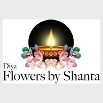 flowersbyshanta brand logo for flowersbyshanta.com