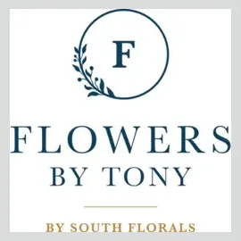 flowersbytony brand logo for flowersbytony.com