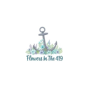 flowersinthe419 brand logo for flowersinthe419.com