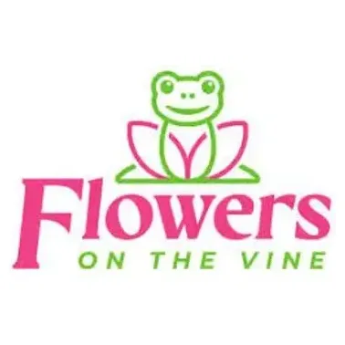 flowersonthevine brand logo for flowersonthevine.net